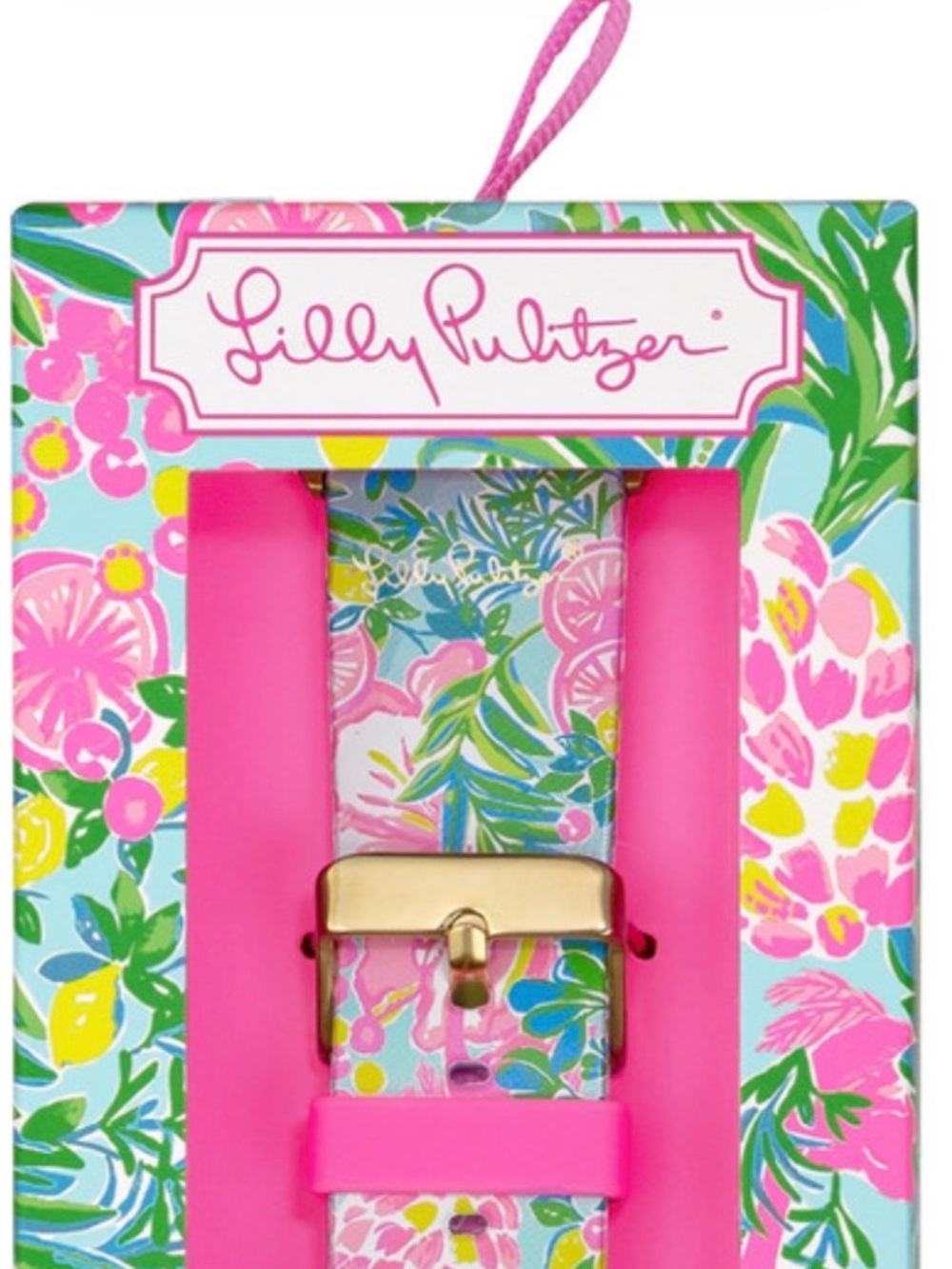 🌸 Lily Pulitzer Apple silicone watch strap/band - Picture 3 of 14